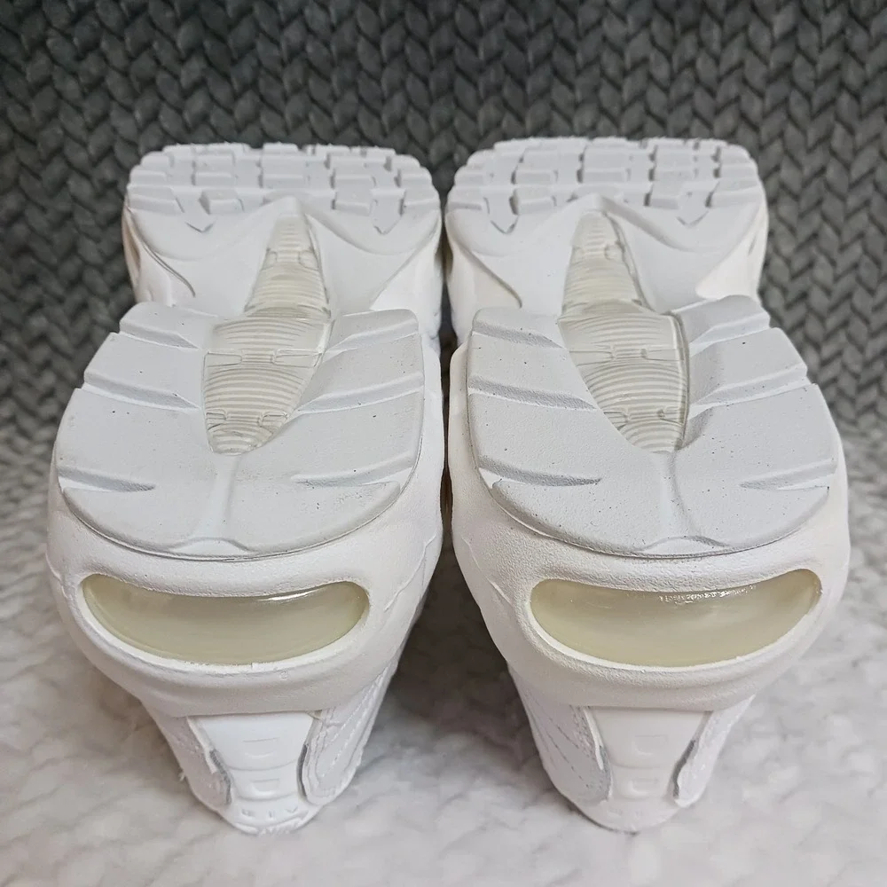 Nike Air Max 95 Recraft Triple White GS Sneakers Shoes Size 6.5Y Women's 8